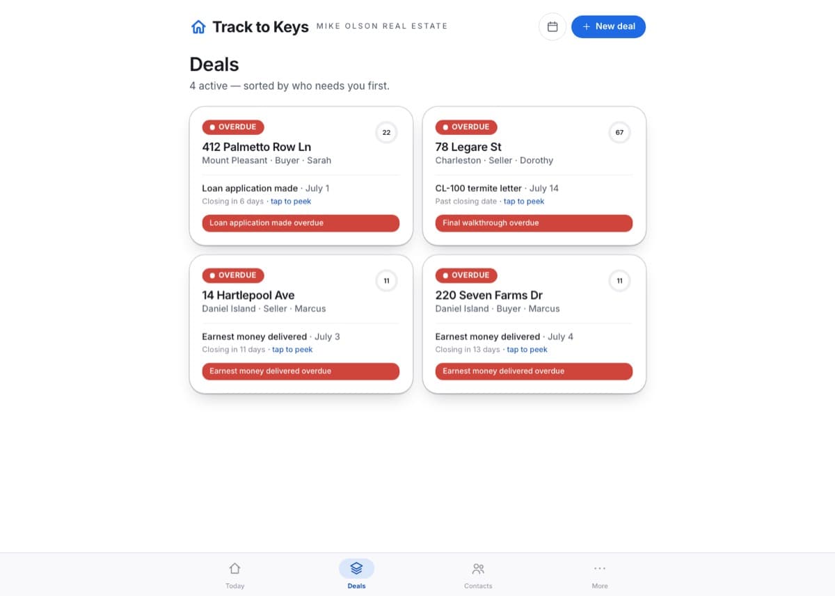 Track to Keys